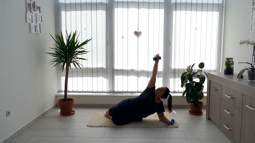 Pilates haltères